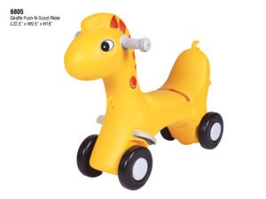 Giraffe Push-N-Scoot Rider